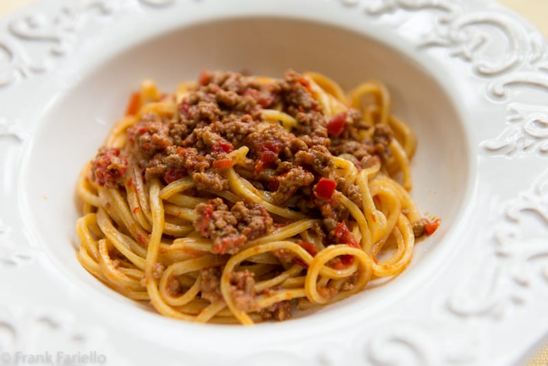 Lamb and Red Pepper Ragù