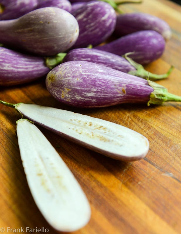Melanzane a spapece (Marinated Eggplant)