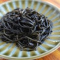 Spaghetti al nero di seppia (Spaghetti with Squid Ink)